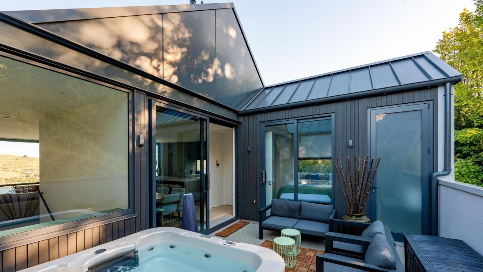 The Tiers- Hot Tub- Ac- Bbq- Free Parking Villa Queenstown Buitenkant foto