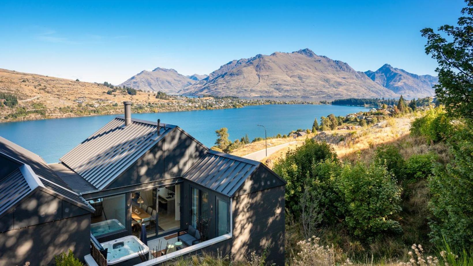The Tiers- Hot Tub- Ac- Bbq- Free Parking Villa Queenstown Buitenkant foto